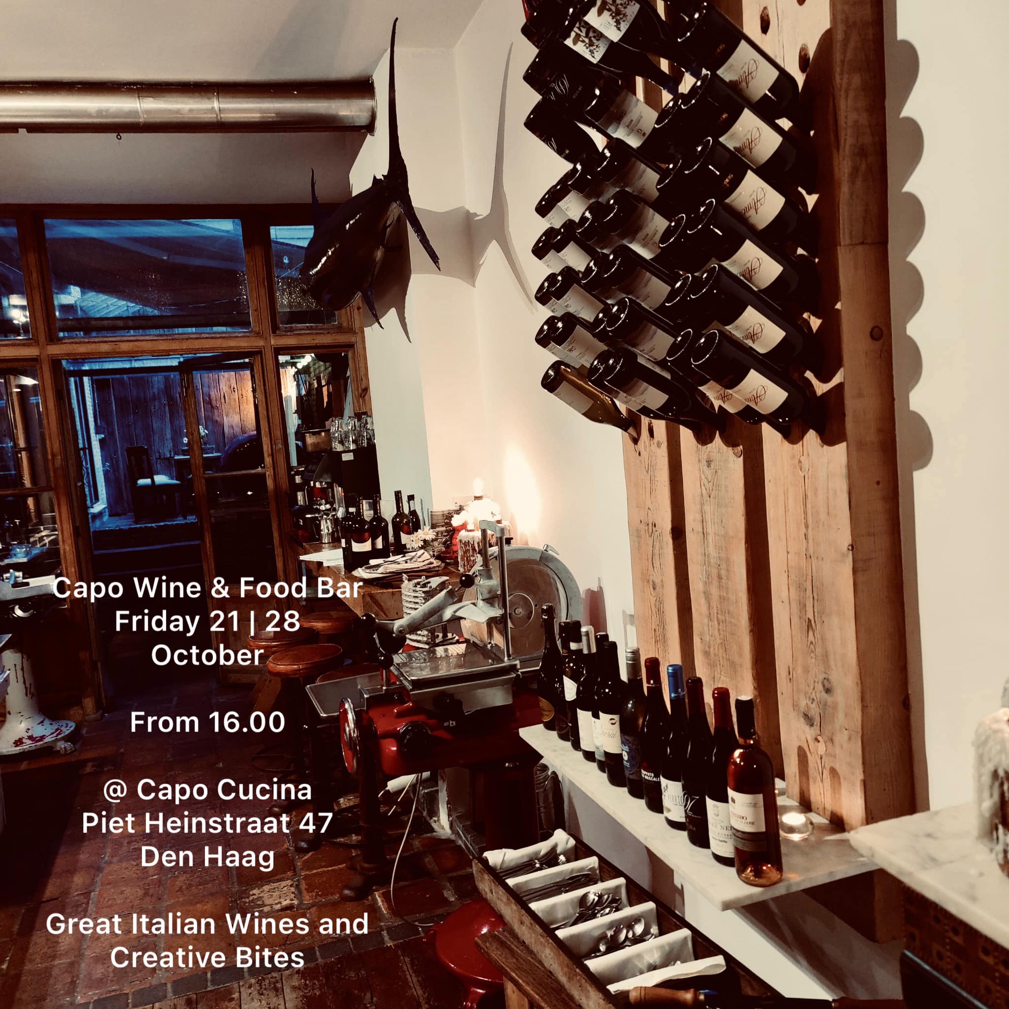 Capo Wine & Food Bar Zeeheldenkwartier, Den Haag